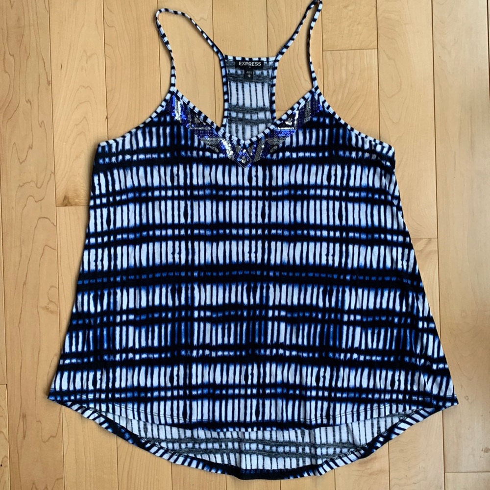 Express spaghetti strap tank top